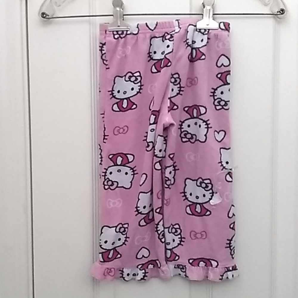 FINAL MARKDOWN Hello Kitty Ruffle Bottom Sleep Slacks 2T - Picture 7 of 7